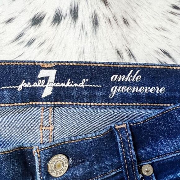 7 for all mankind Ankle Gwenevere Skinny Jeans 26 - Picture 5 of 7